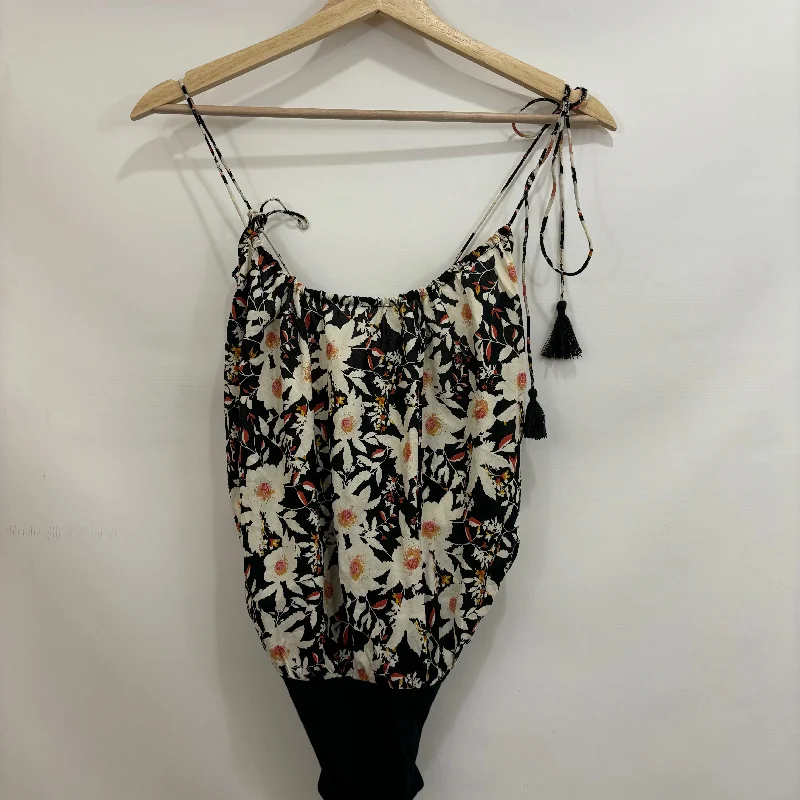 Floral Print Bodysuit Free People, Size M Lumberjack