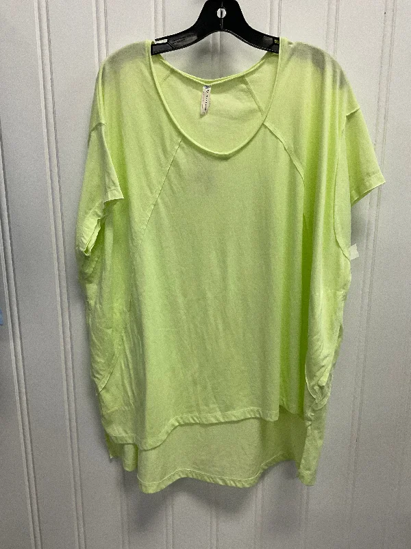 Top Ss Basic By Free People In Green, Size:Xs Cclassic Men's Tweed