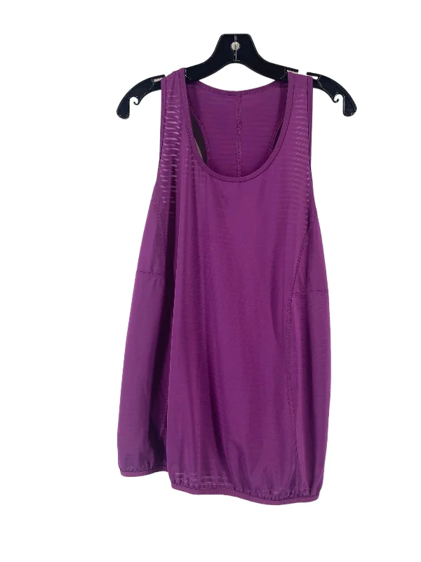 Purple Athletic Tank Top Tek Gear, Size Xl Unique Men's Upcycled