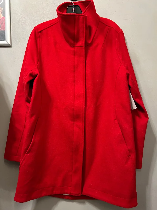 Coat Peacoat By Pendleton In Red, Size: M Practical Men's Quick