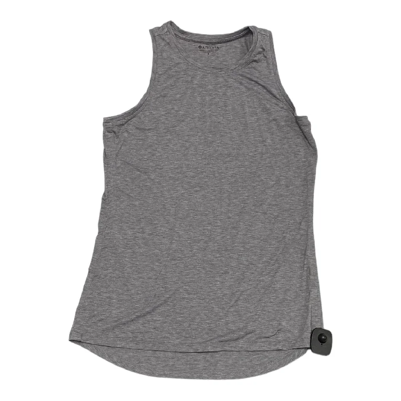 Grey Athletic Tank Top Athleta, Size S Sporty Men's Athleisure 