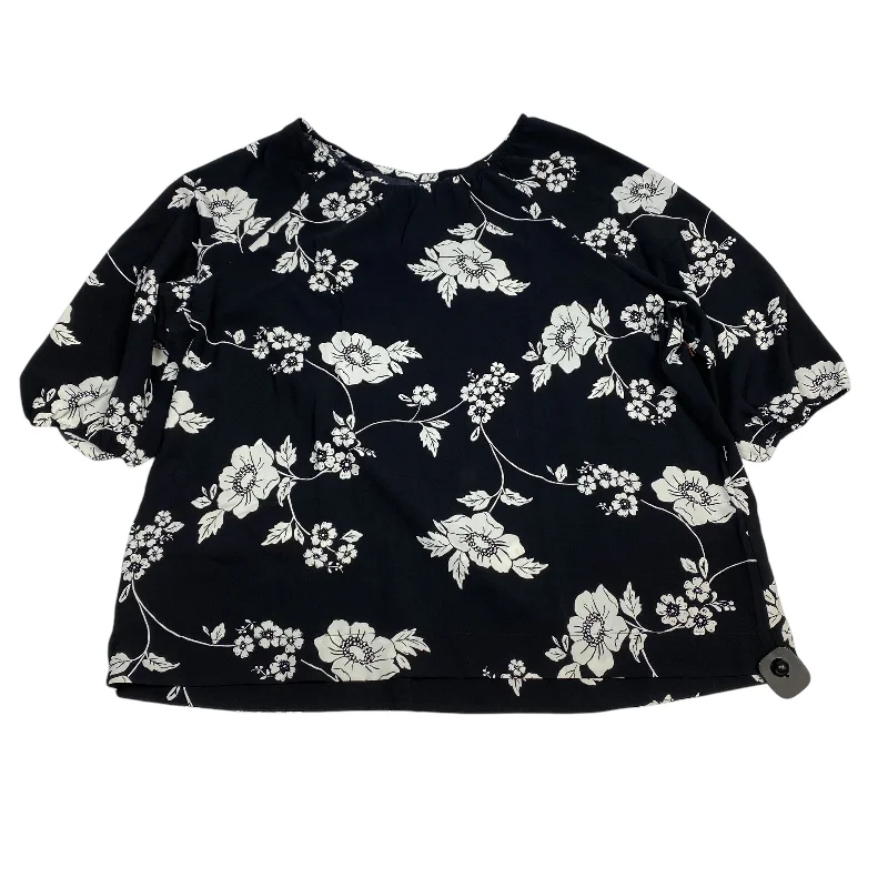 Top Short Sleeve By Croft And Barrow In Black, Size: Xxl Bold Men's Statement