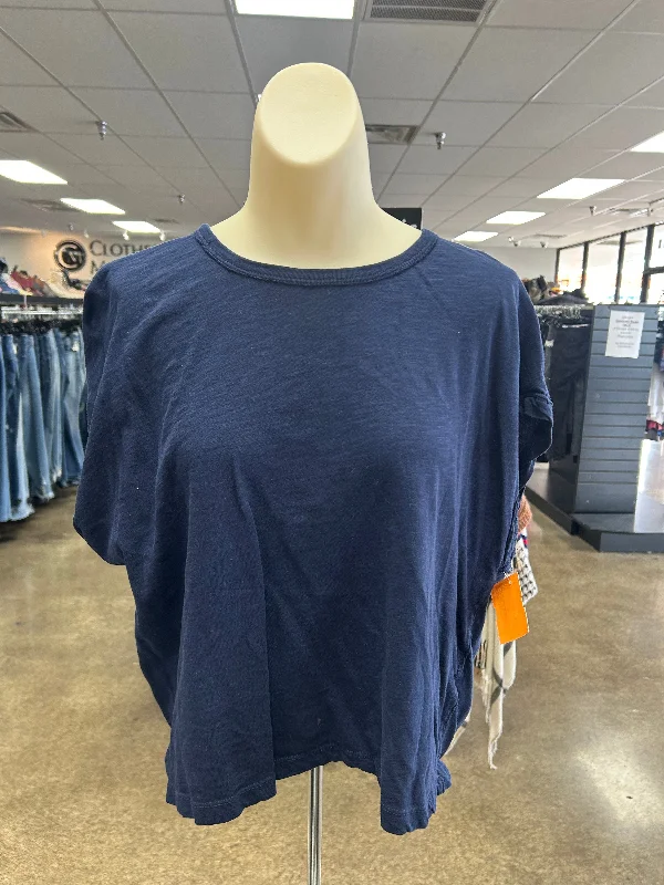 Top Ss By We The Free In Navy, Size:S Sophisticated Men's French
