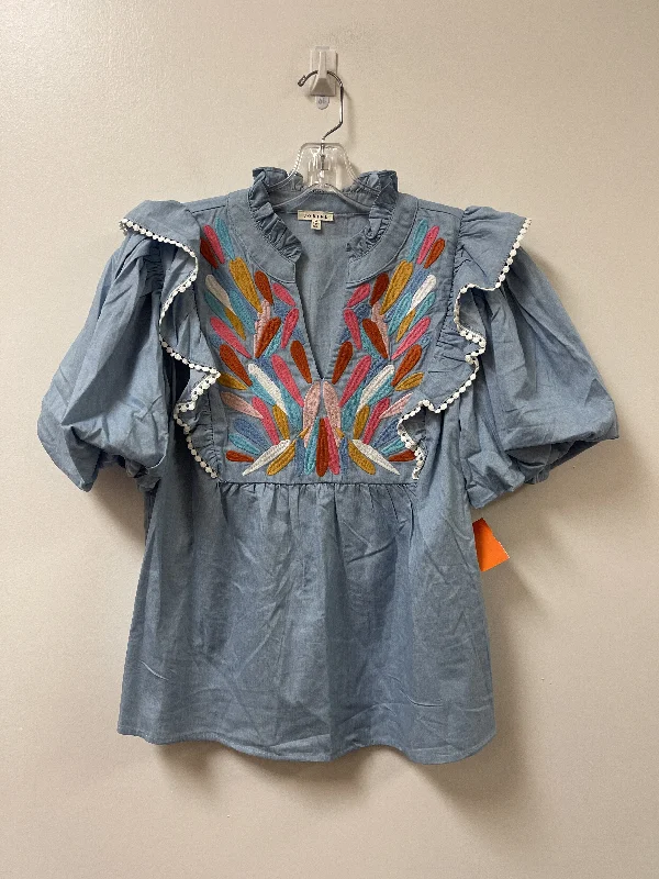 Top Short Sleeve By Jodifl  Size: M Earthy Men's Hemp