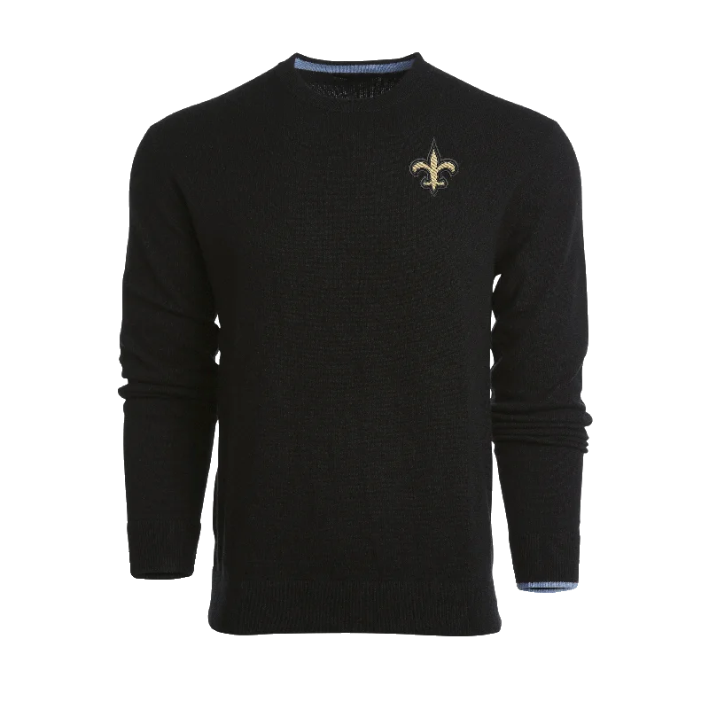 New Orleans Saints Tomahawk Cashmere Crewneck Sweater Adventure