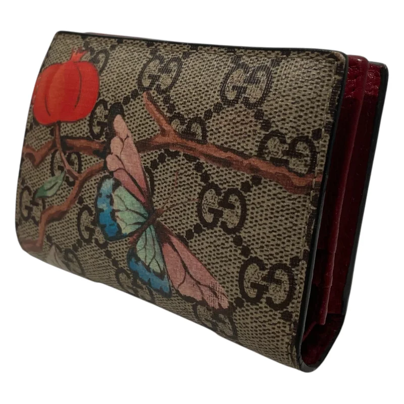 GUCCI/Bifold Wallet/S/All Over Print/CRM/24896-2149 Stylish Men's Tropical 