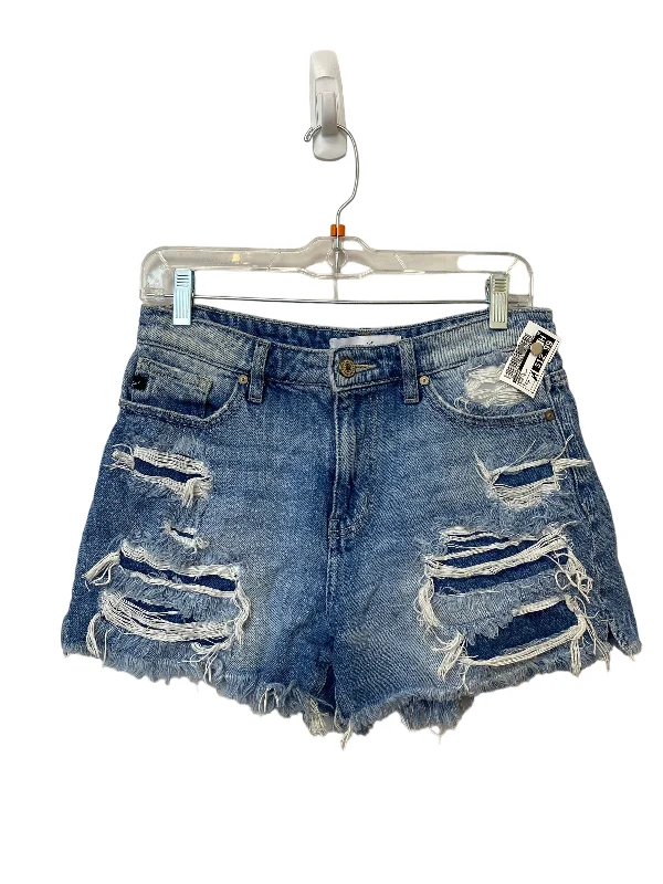 Shorts By Kancan In Blue Denim, Size: M Sporty Men's Tennis