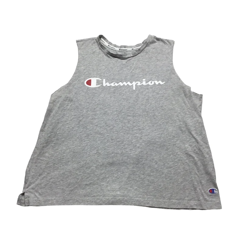 Grey Athletic Tank Top Champion, Size Xl Street