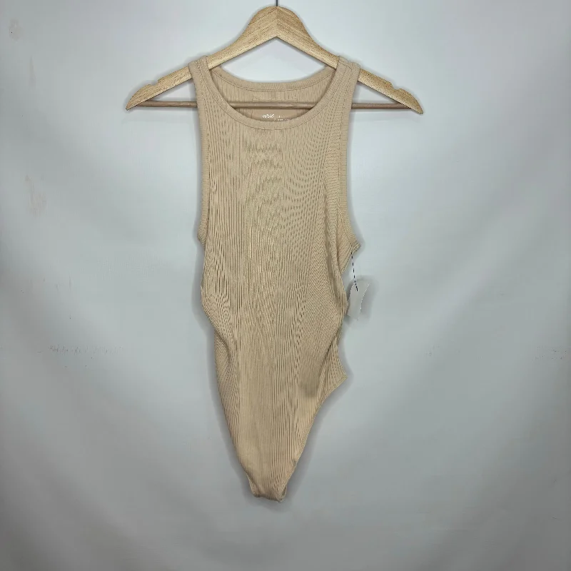 Tan Bodysuit Aerie, Size L Sophisticated Men's 