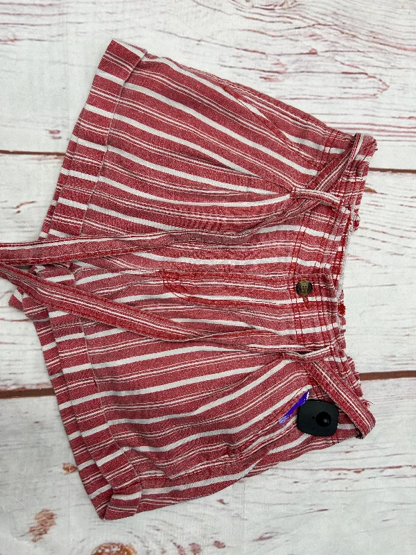 Shorts By American Eagle In Red, Size: 4 Polished Men's Satin