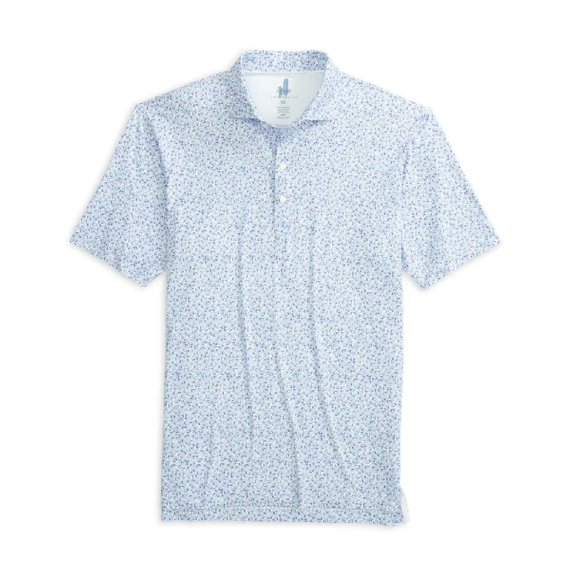 Johnnie-O Scuttle Featherweight Polo Shirt - Galaxy Cool Men's Skate