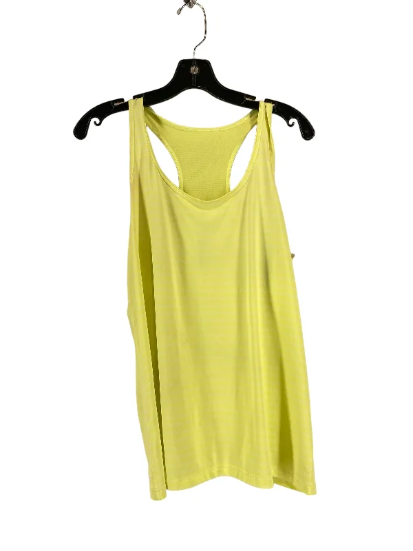 Yellow Athletic Tank Top Danskin, Size Xl Tough Men's Military