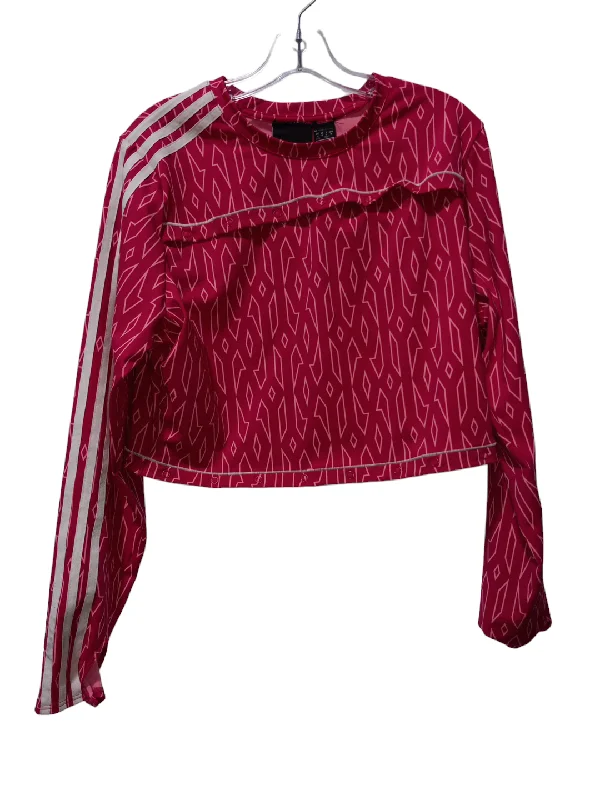 Athletic Top Long Sleeve Crewneck By Adidas  Size: 1x Trendy Men's Bucket