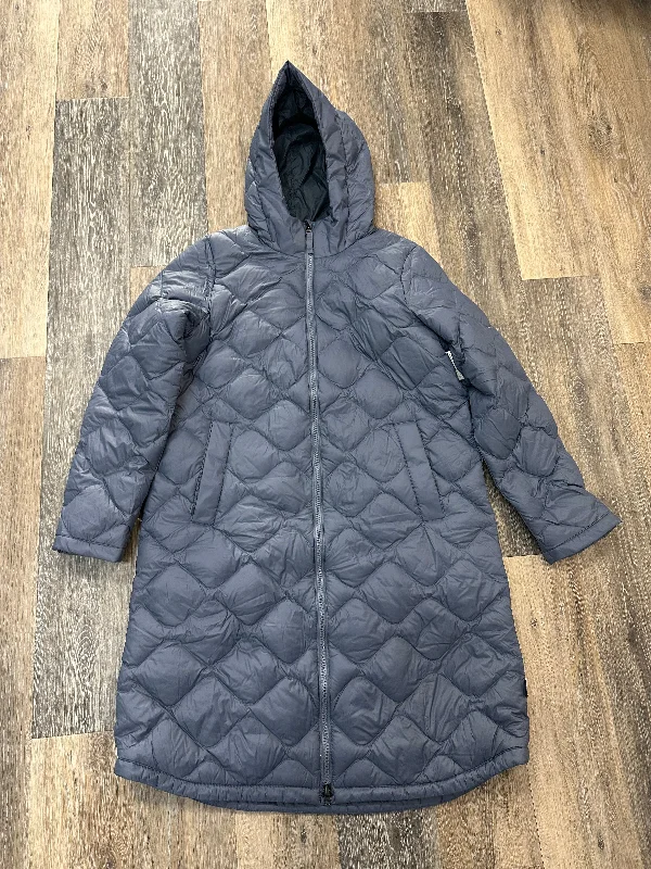 Coat Puffer & Quilted By Eddie Bauer In Blue, Size: L Casual Men's Loose