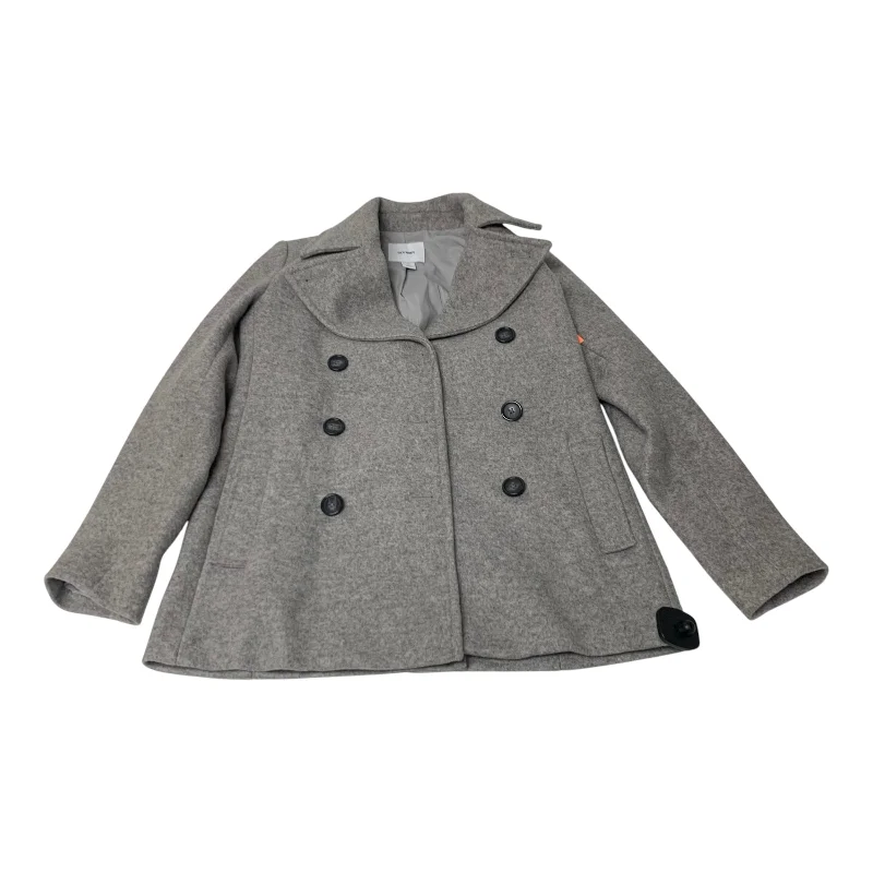Coat Peacoat By Old Navy In Grey, Size: Xs. Sophisticated Men's French