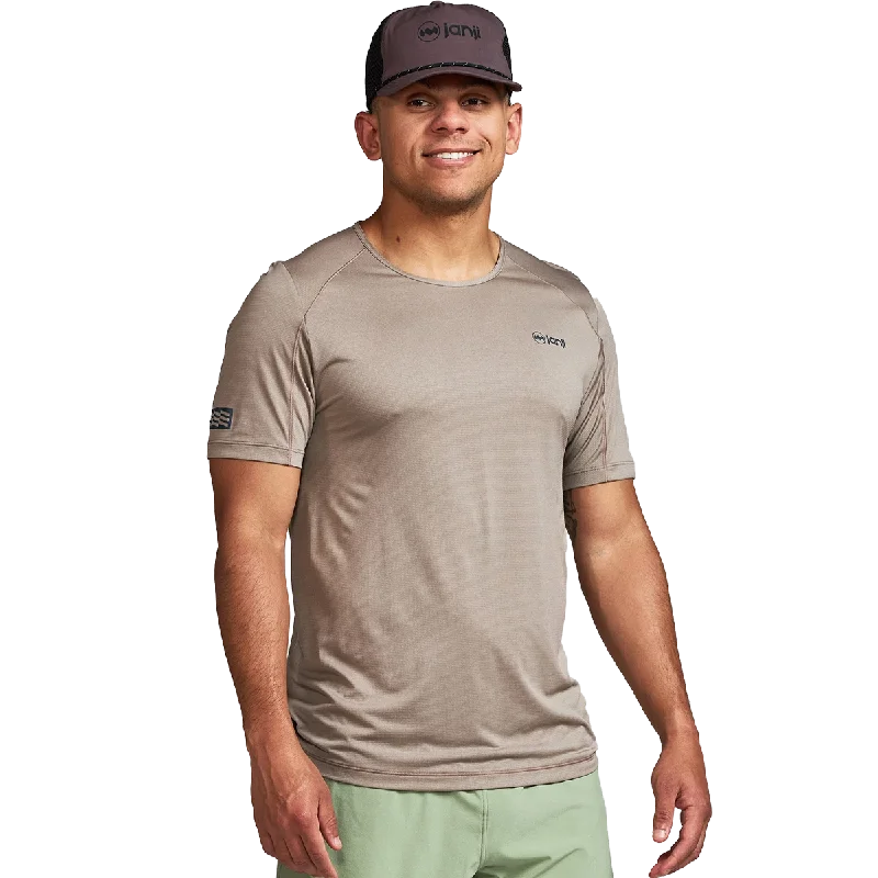 Men's Run All Day Tee Earthy Men's Hemp