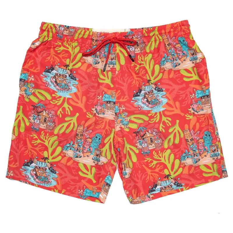 SpongeBob "Luau" – Hybrid Shorts Cozy Men's Winter