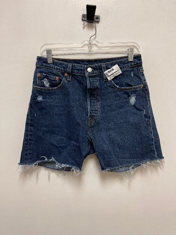Shorts By Levis In Blue Denim, Size: 8 Street