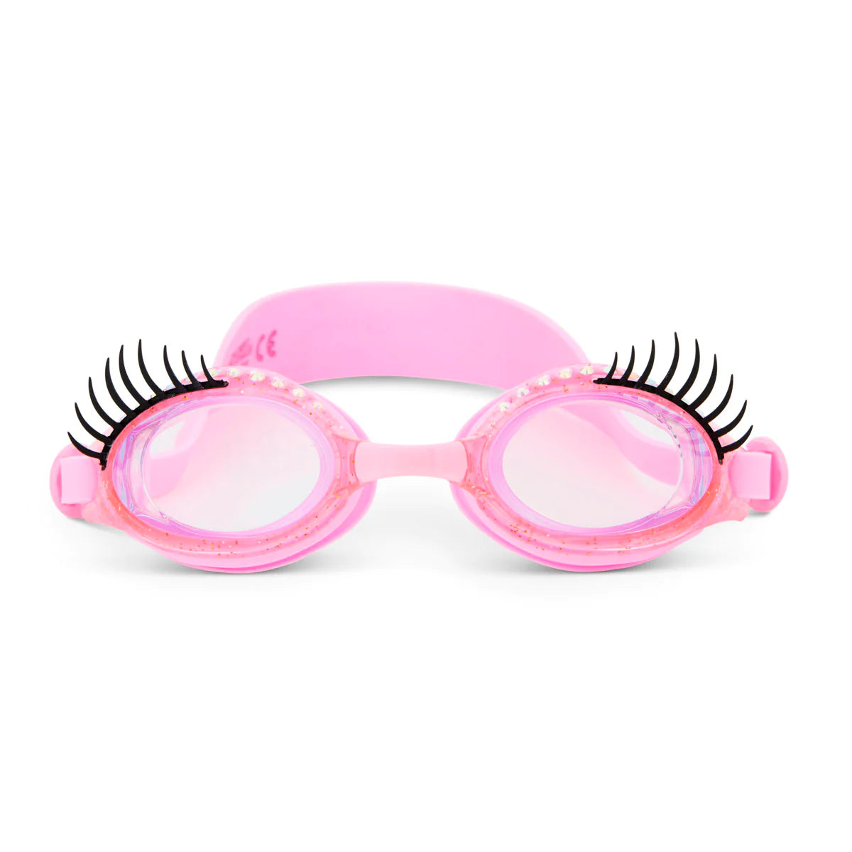 Powder Puff Pink Splash Lash Swim Goggles Preppy Men's College