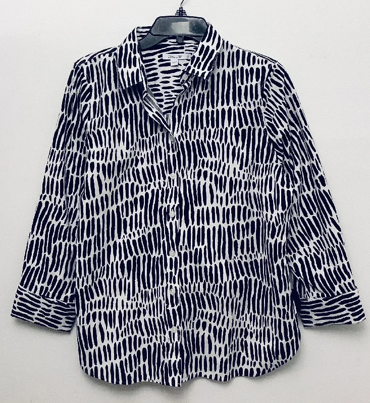 Top Long Sleeve By Chicos  Size: M Dynamic Men's Moto