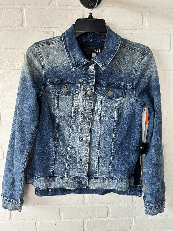 Jacket Denim By Kut  Size: S Hip Men's Retro