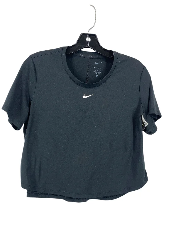 Athletic Top Short Sleeve By Nike In Black, Size: L Minimalist Men's Casual 