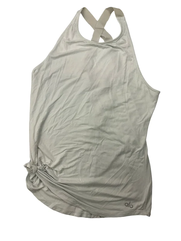 Teal Athletic Tank Top Alo, Size M Dapper Men's 1920S