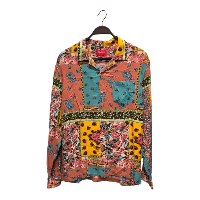 Supreme/LS Shirt/M/Rayon/MLT/Paisley/SUPREME PAISLEY RAYON LS Monochromatic All