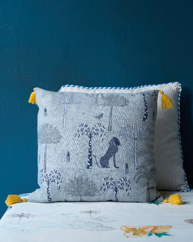 Safari Cushion Cover - Reversible Modern Men's 