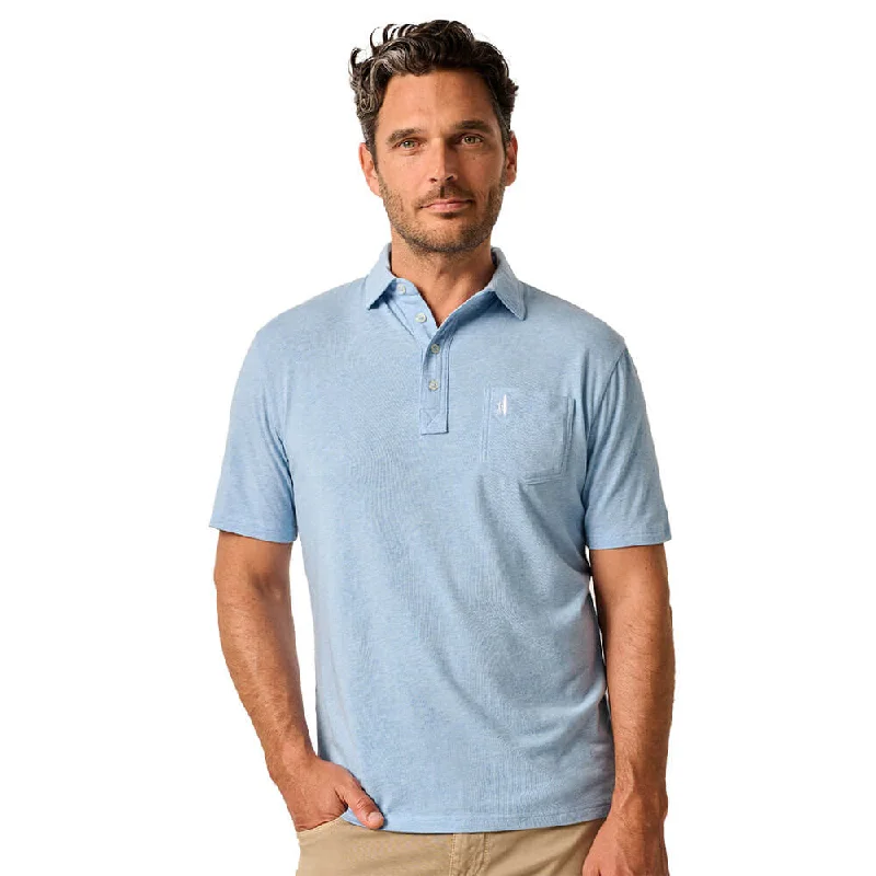 Johnnie-O Heathered Original 2.0 Polo Shirt - Aspen Bohemian Men's Free