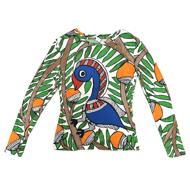 Top Long Sleeve Designer By Tory Burch In Multi-colored, Size: S Luxurious Men's High