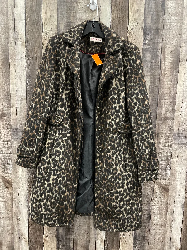 Coat Other By Merona In Animal Print, Size: M Youthful Men's Pop
