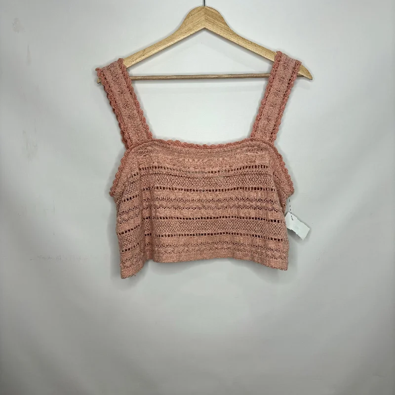 Peach Top Sleeveless Aerie, Size Xl Relaxed Men's Beach