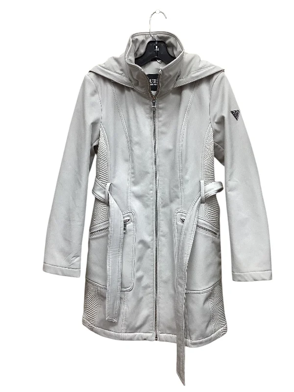 Coat Other By Guess In Taupe, Size: S Traditional Men's Wool