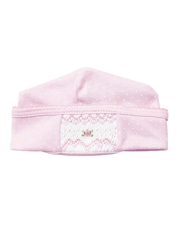 Tiny Dots Pink Hat Rugged Men's Outdoor 
