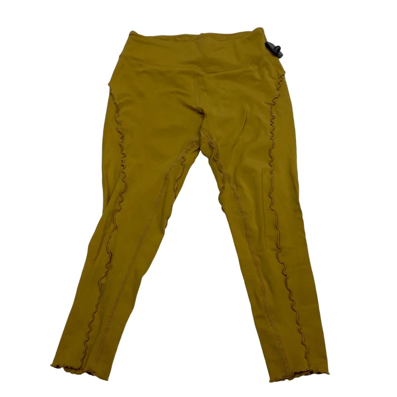 Athletic Leggings Capris By Free People In Tan, Size: M Traditional Men's Country