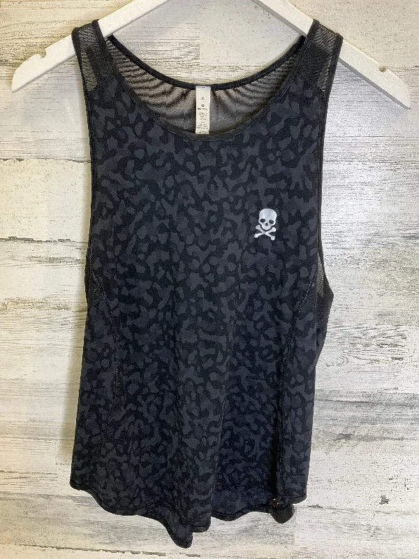 Black Athletic Tank Top Lululemon, Size 6 Youthful Men's Anime