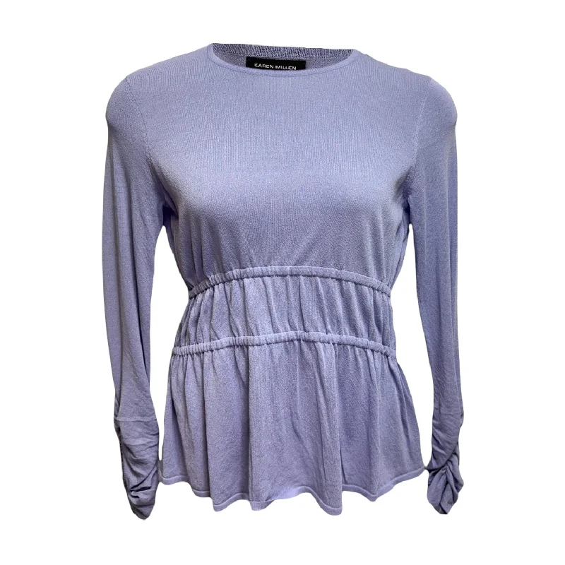 Sweater By Karen Millen In Purple, Size: M Gym