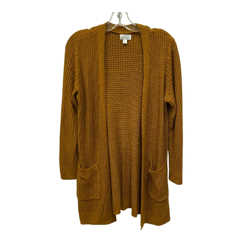 Sweater Cardigan By Market & Spruce In Yellow, Size:L Business