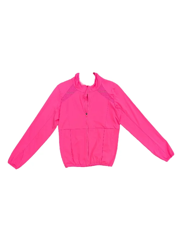 Athletic Jacket By Zyia In Pink, Size: L Athletic Men's Compression
