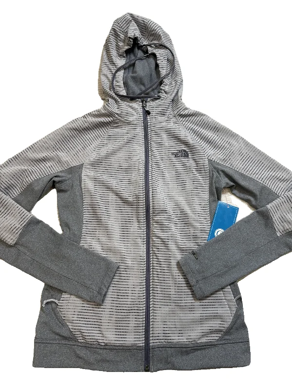 Athletic Jacket By The North Face In Grey, Size: S Edgy Men's Punk