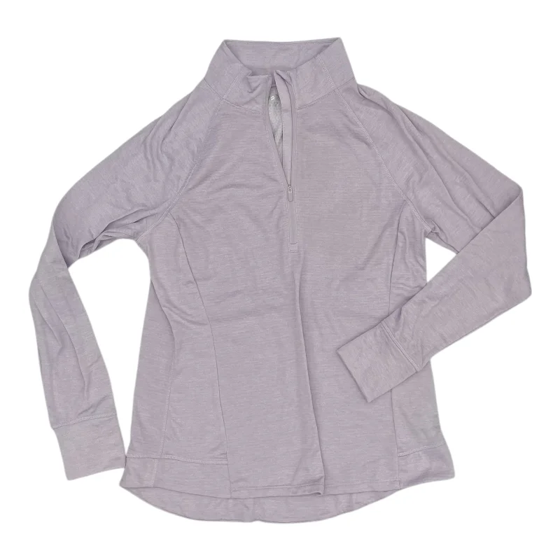 Athletic Top Ls Collar By Avia In Purple, Size:Xl Cool Men's Skate