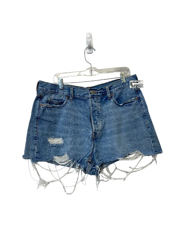 Shorts By Old Navy In Blue Denim, Size: 16 Edgy Men's Punk