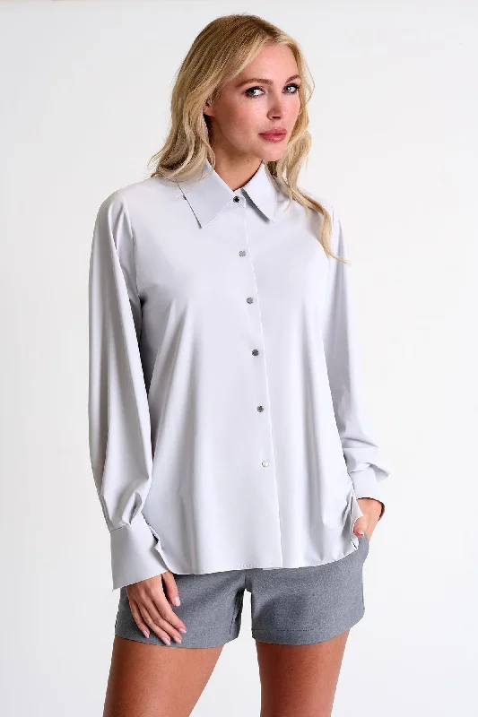 Long-Sleeve Lycra Shirt - 52455-82-160 Refined Men's Classic 