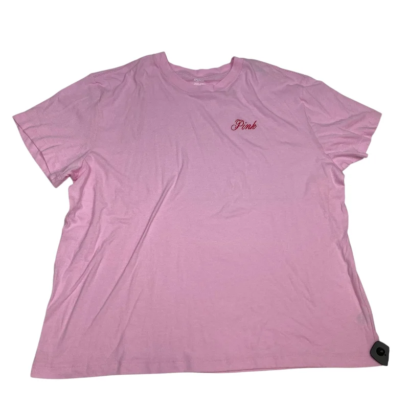 Top Short Sleeve By Pink In Pink, Size: Xl Stylish Men's Neon