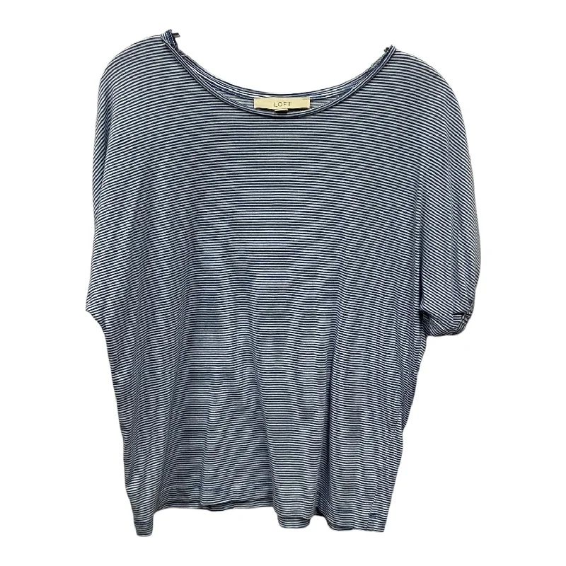 Top Ss By Loft In Blue, Size:S Refined Men's European