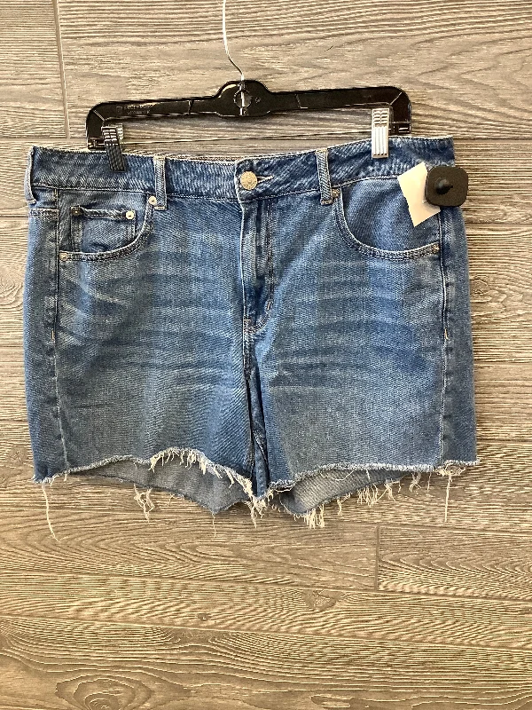 Shorts By American Eagle In Blue, Size: 14 Elegant Men's Cashmere