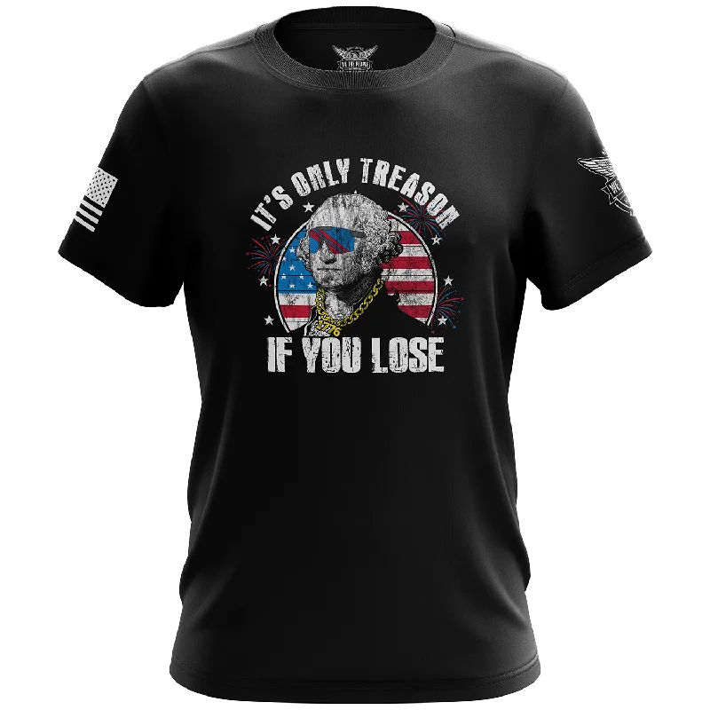 It's Only Treason If You Lose Short Sleeve Shirt Sophisticated Men's French