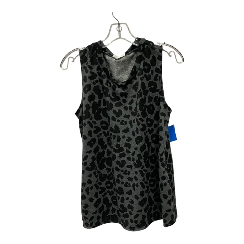Top Sleeveless By Mint Plus In Animal Print, Size:L Earthy Men's Sustainable 