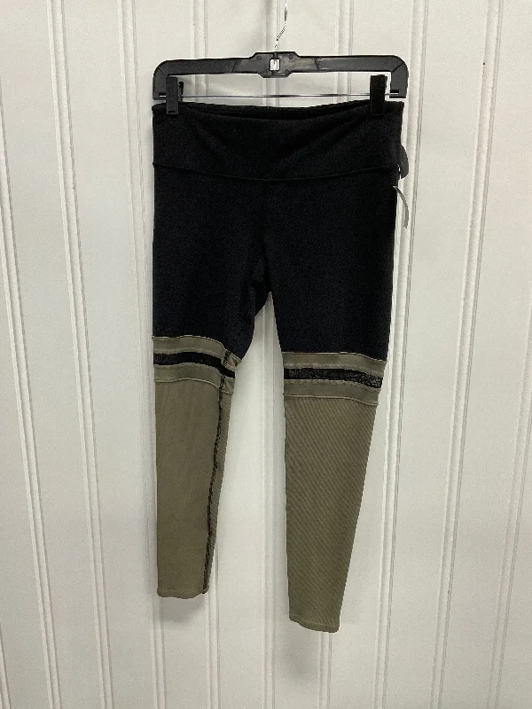 Athletic Leggings Capris By Alo In Black & Green, Size: S Artistic Men's Avant